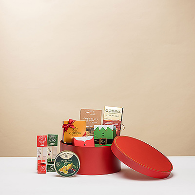 Le Père Noël n'est pas le seul à aimer les biscuits et les bonbons! Offrez à votre gourmand préféré une collection festive de chocolats, de biscuits et de bonbons de Noël.