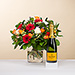 Bouquet du jour avec Champagne Veuve Clicquot [01]