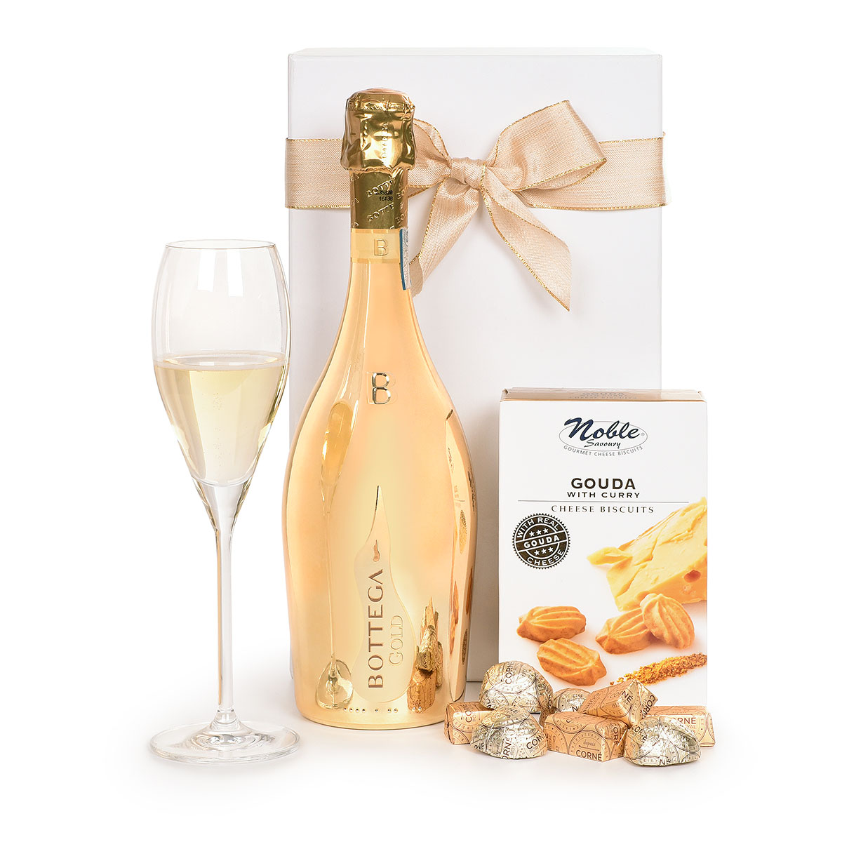 BELLA DREAM GOLD - Prosecco sans alcool - Cadeau de grossesse - Bouteille  de Champagne